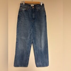 DOEN Tatum Jeans Eze Wash Women’s Size 28 Wide Leg Like New